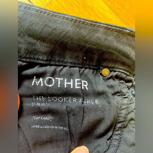 MOTHER The Looker Ankle Fray in Not Guilty - Picture 4 of 10